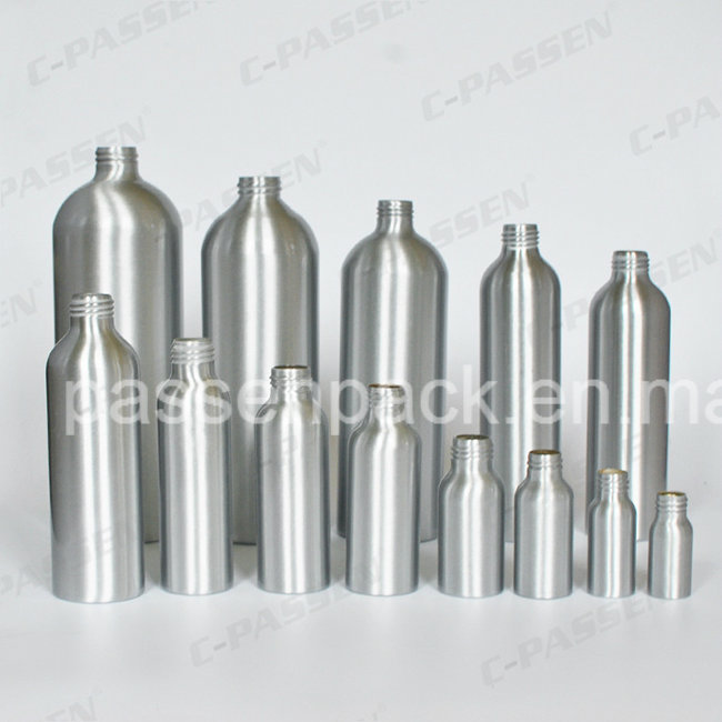 White Aluminum Powder Bottle with Aluminum Sifter Top