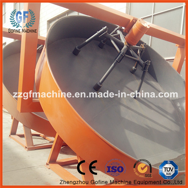 Sheep Manure Organic Fertilizer Pan Granulator Machine