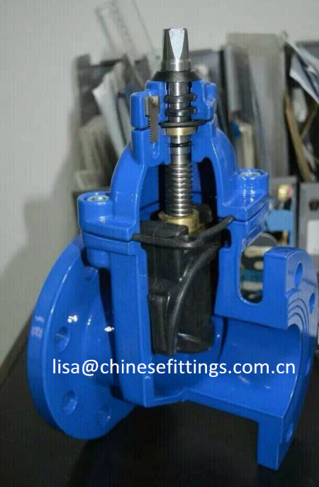 DIN F4 Series Ci Gg25 Cast Iron Gate Valve