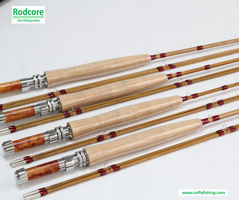 Hexagon Tonkin Bamboo Fly Fishing Rod