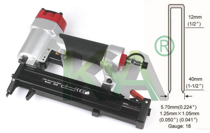 18 Gauge (9040) Medium Duty Air Staplers for Furnituring, Decoration