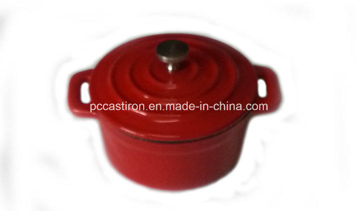 Enamel Cast Iron Mini Pot Size 10cm