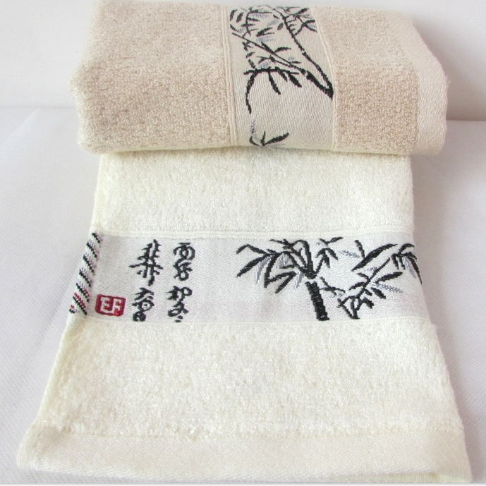 China Supplier 100 Bamboo Fiber Face Towel