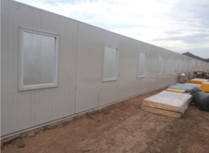 Modular Prefabricated Mobile Knock Down Camp House