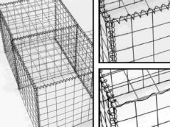 Gabion Basket Box Mesh Hole 10X10cm