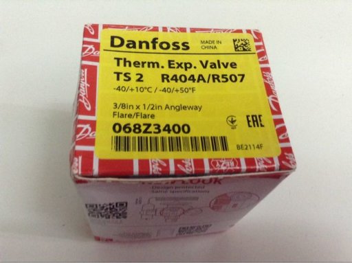 Danfoss Thermostatic Expansion Valves Ts2 Series (068Z3400)