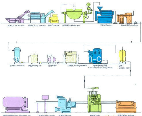 Complete Mango Juice Processing Line