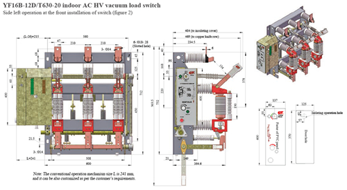 YFZN16B-12D/T630-20J Vacuum Load Break Switch-Best Selling