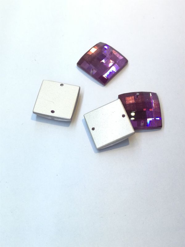 China Factory Price Square Rhinestone Flatbacks Glass Crystal Stone