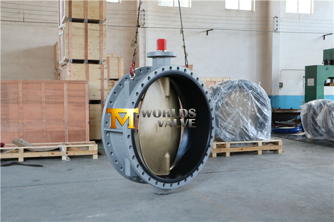 Dn1400 Double Flange Butterfly Valve (D41X-10/16)