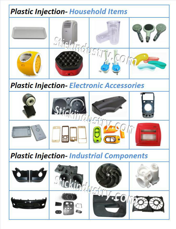 Customed Plastic Injection for Household Shower Components