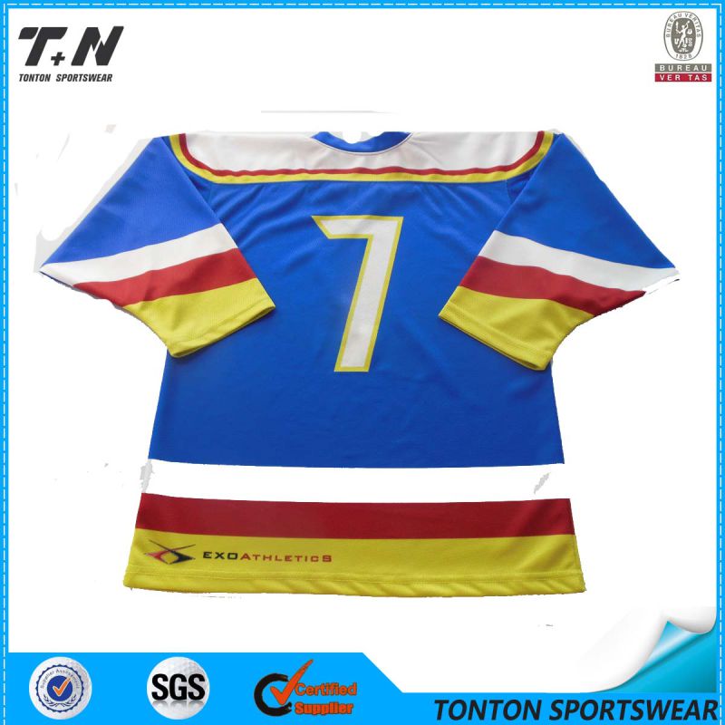 2015 New Season Professional Customized OEM Ice Hockey Jersey (IC01)