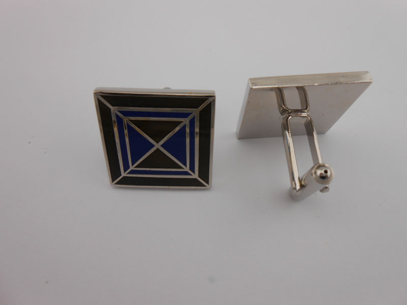 Plating Cufflinks, Steering Wheel Shape Cufflinks (GZHY-XK-011)