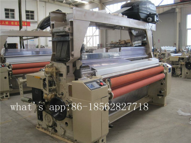 Cam Shedding Water Jet Loom Weaving Machine with Double Beam