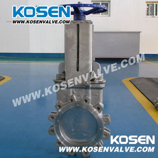 Stainless Steel Lug Wafer Knife Gate Valves (PZ73)