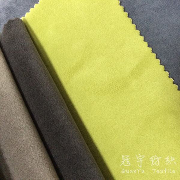 Short Pile Polyester Velour Fabric for Home Textile