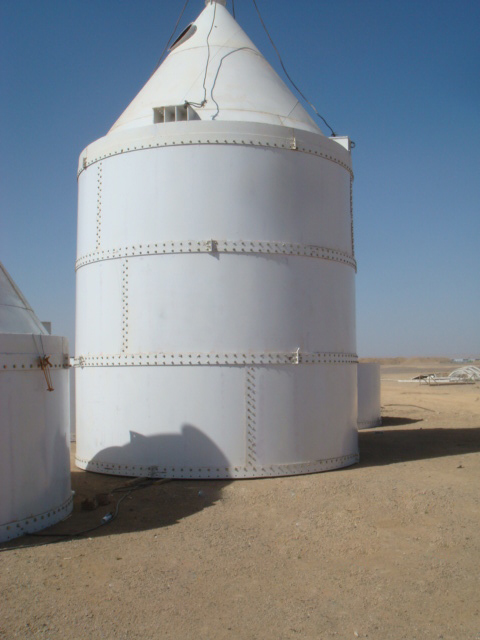 500t Bolted Cement Silo for Concrete Mix Plant