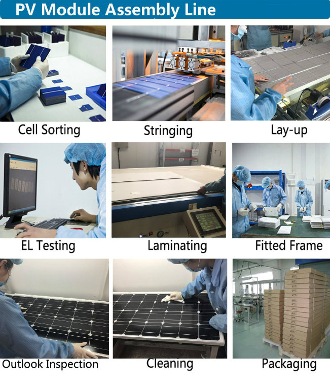 100W Flexible Factory Solar Panel Made in China