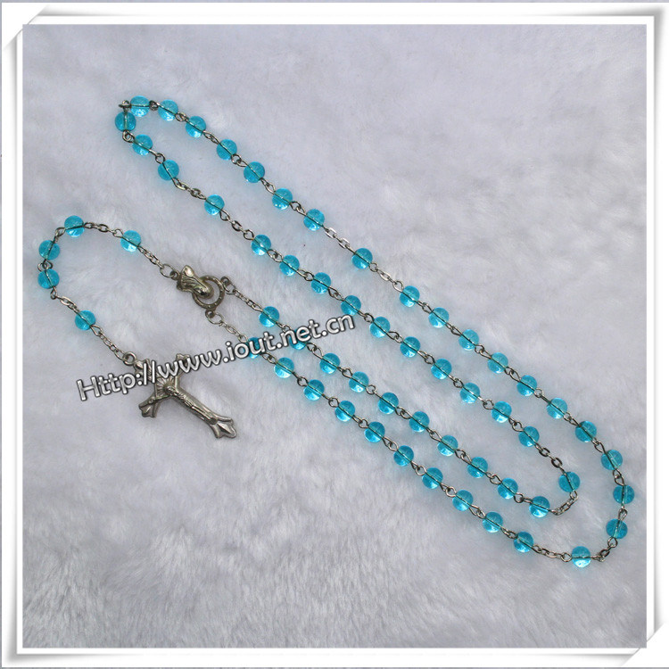 Free Sample and Free Shipping, Glass Beads Rosary, (IO-cr280)