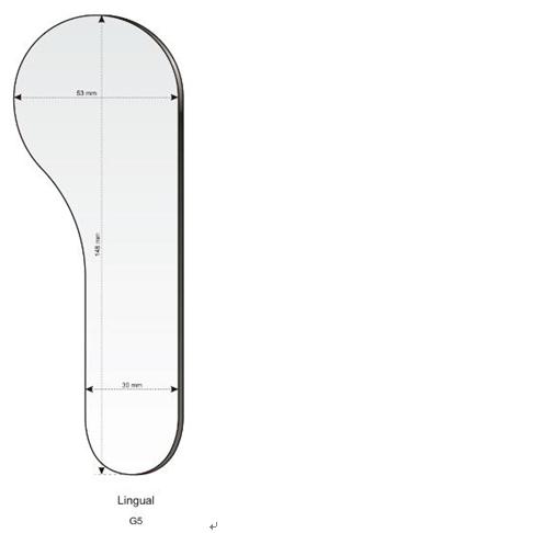 Dental Photographic Reflector Glass Double Side