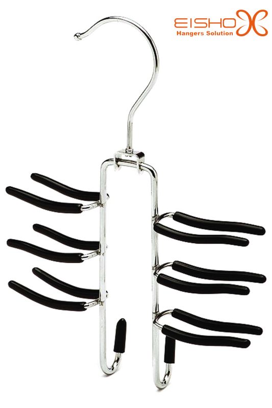 Metal Tie Hanger with PVC Coated