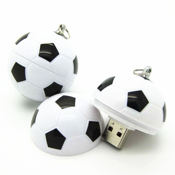 PVC Sport Football USB Pendrive for Promotional Products