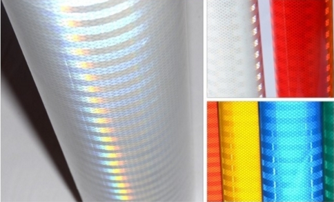 1.22 X 45.7m Diamond Grade Pet Micro Prismatic Reflective Sheeting for Warning