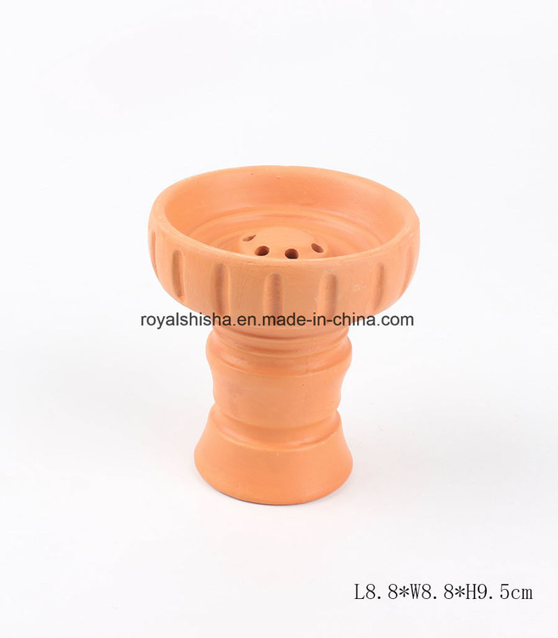 China New Shisha Accessories Head Clay Hookah Bowl