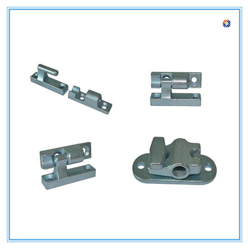 Galvanized-Finished Hinge, Made of 1045 Carbon Steel for Construction System