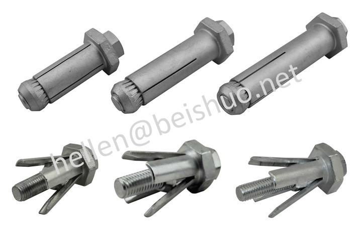 M8X14X50mm Zinc Plated High Tensile Hilti Anchor Bolt for Steelwork