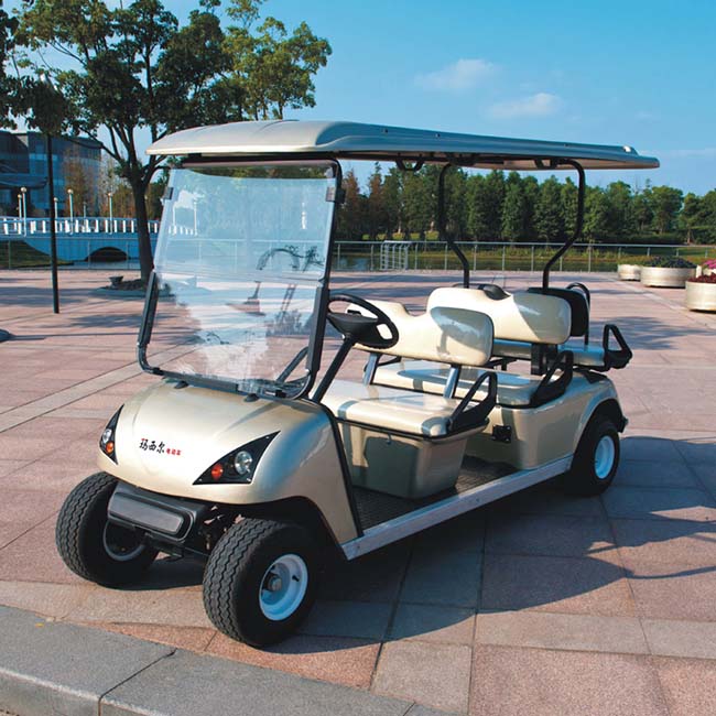 China OEM Customize 6 Seats Electric Golf Cart Dg-C4+2 with CE