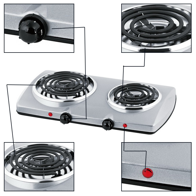 Coil Stainless Steel 430 Cooking Hot Plate Electric Stove for Wholesale