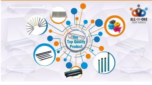 Universal Black Toner Cartridge for HP Q2610A Imported OPC Drum/Powder