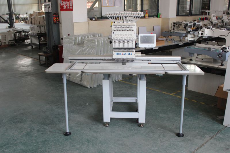 Ho1501L Single Head 15 Colors Large Size Flat Embroidery Machine Like Happy Brother Style