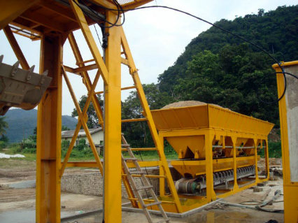 Hzs 50 Stationary Concrete Batching Plant (50m3/h)