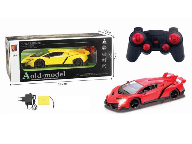 4 Channel Remote Control Car with Light Battery Included (10253128)