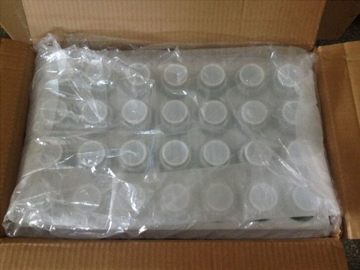 30g Top Quality Plastic Acrylic Double Wall Jar with Aluminum Cap