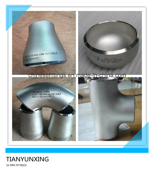 Bw Seamless Butt Weld Stainless Steel Pipe Fittings