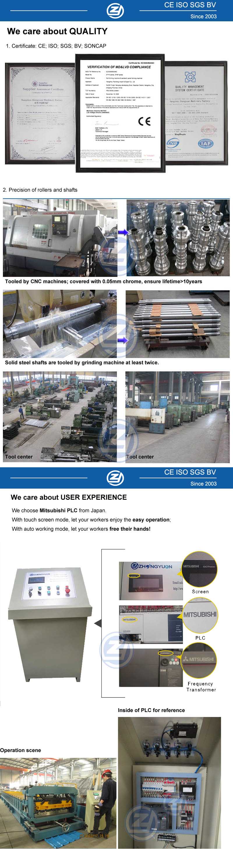 Double Layer Roll Forming Machinery with ISO CE