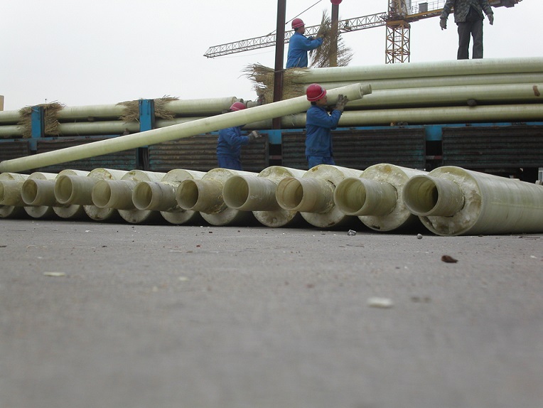 Polyurethane Material Adopt FRP Pipe for Oilfield Geothermic Fluid Conveying