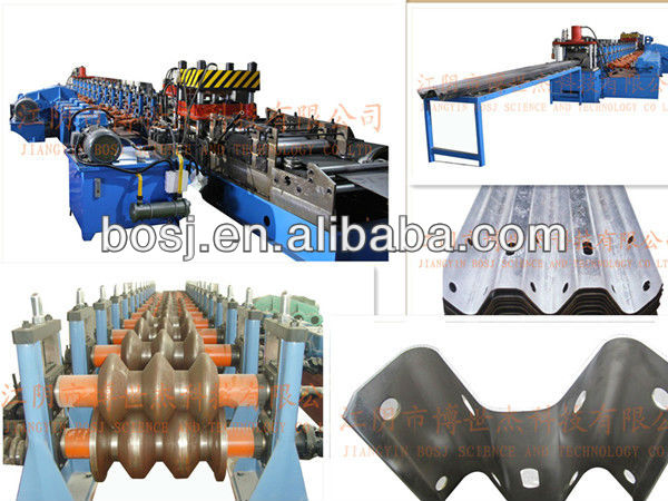 Auto China W Beam Highway Guardrail Roll Forming (BOSJ)