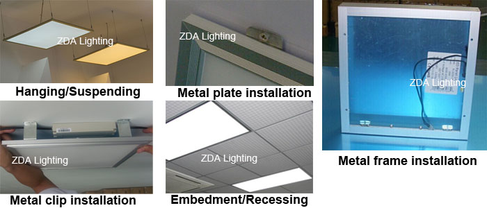 48W LED Flat Panel Lighting with TUV, CE, RoHS