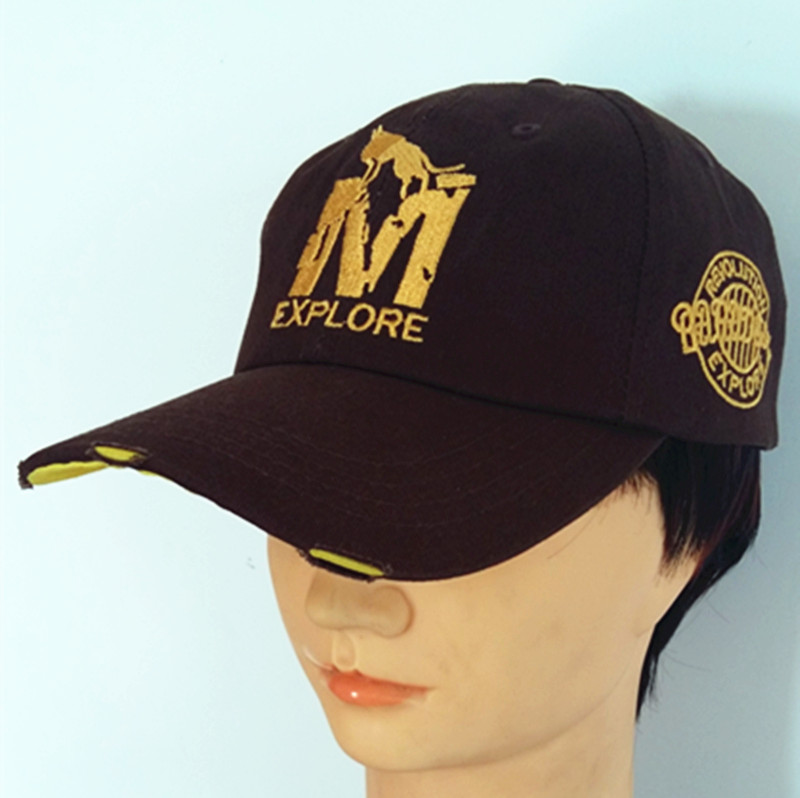 European Popular 3D Embroidery Baseball Cap Cap