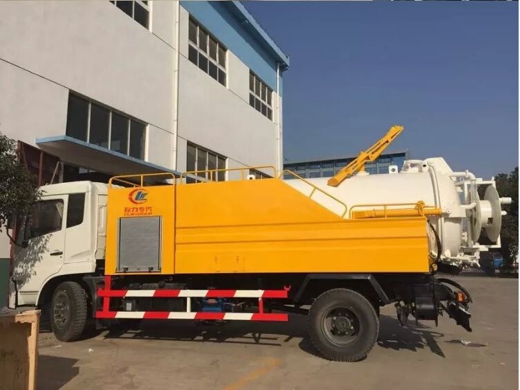 Cheap and Fine Manufacturer High Pressure Sewer Cleaning Truck