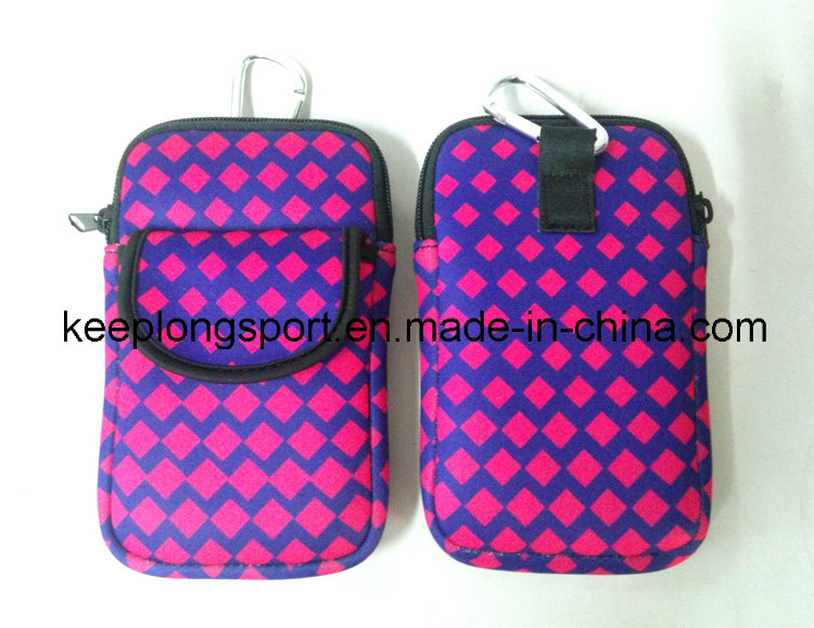 Promotional Customized Insulated Neoprene Case for Wallet and Camera