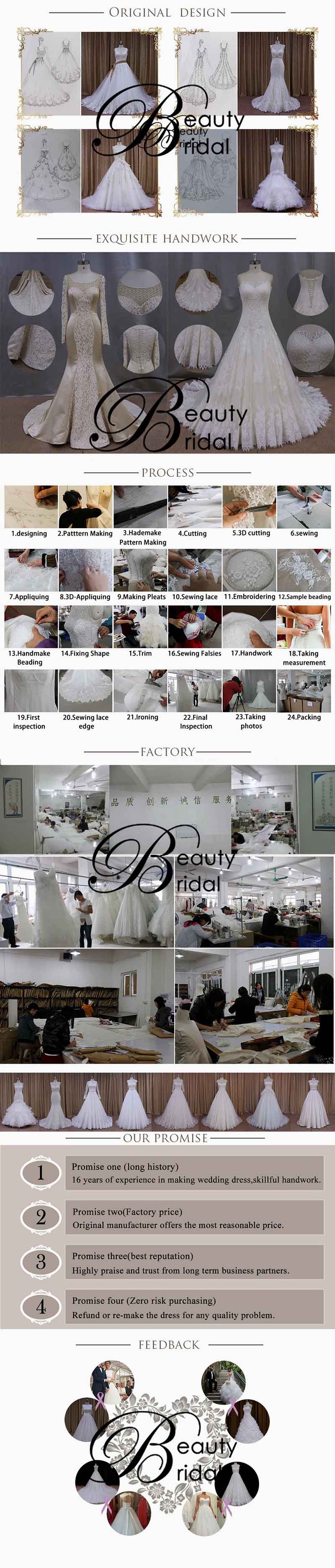 Factory Direct Wedding Dress Wholesaler