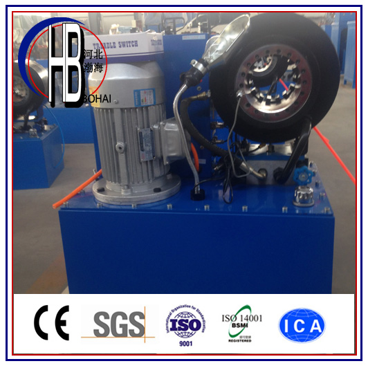 Ce ISO Free Dies Classcial Finn Power 1/4''~2'' P20 Hose Crimping Machine