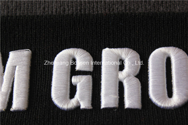 OEM Produce Skull Printed Black Men's Sports Snowboard Acrylic Knit Customized Wool Beanie