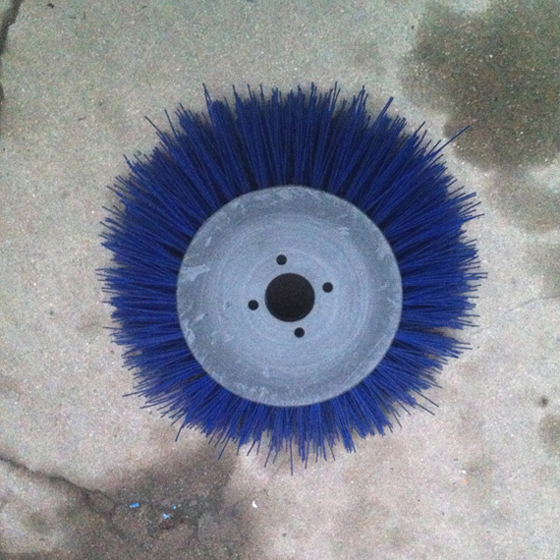 PP Material Blue Round Road Brush (YY-018)