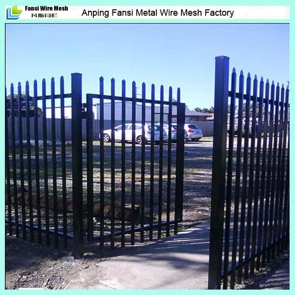 Residential 1.8m High New Discount Faux Wrought Iron Fencing Design